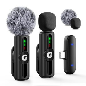 GRENARO-Dual-Channel-Type‑C-Wireless-Microphone